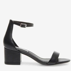 NWT STEVE MADDEN IREENE BLACK LEATHER